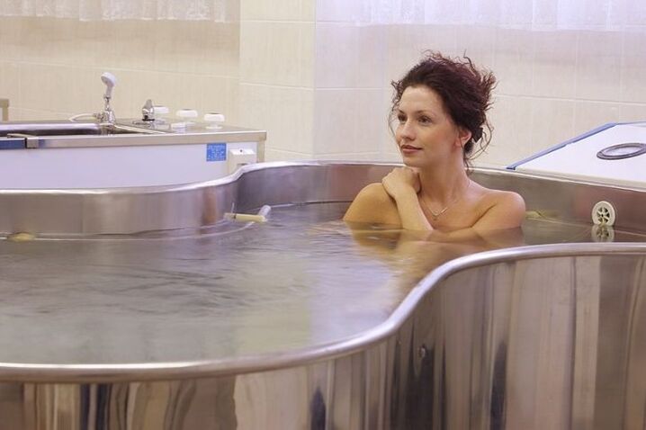 Bain de traitement du genou