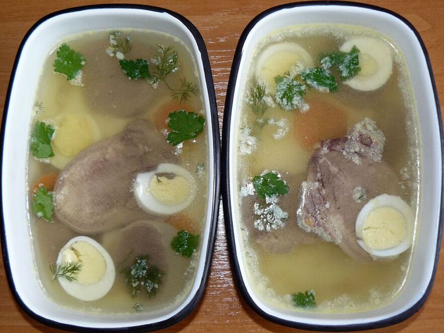 aspic de l'articulation du genou